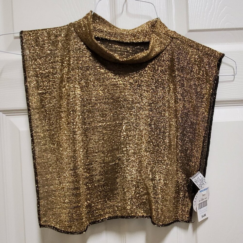 Mock Turtleneck Golden Metallic Dickie